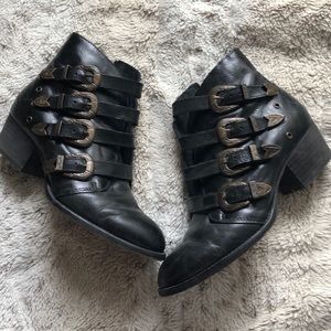 CC Sale! Beautiful Black Ankle Booties